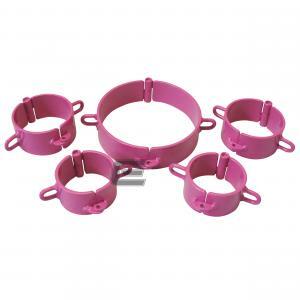 BDSM Stahlfessel Set (Verschlussart wählbar)