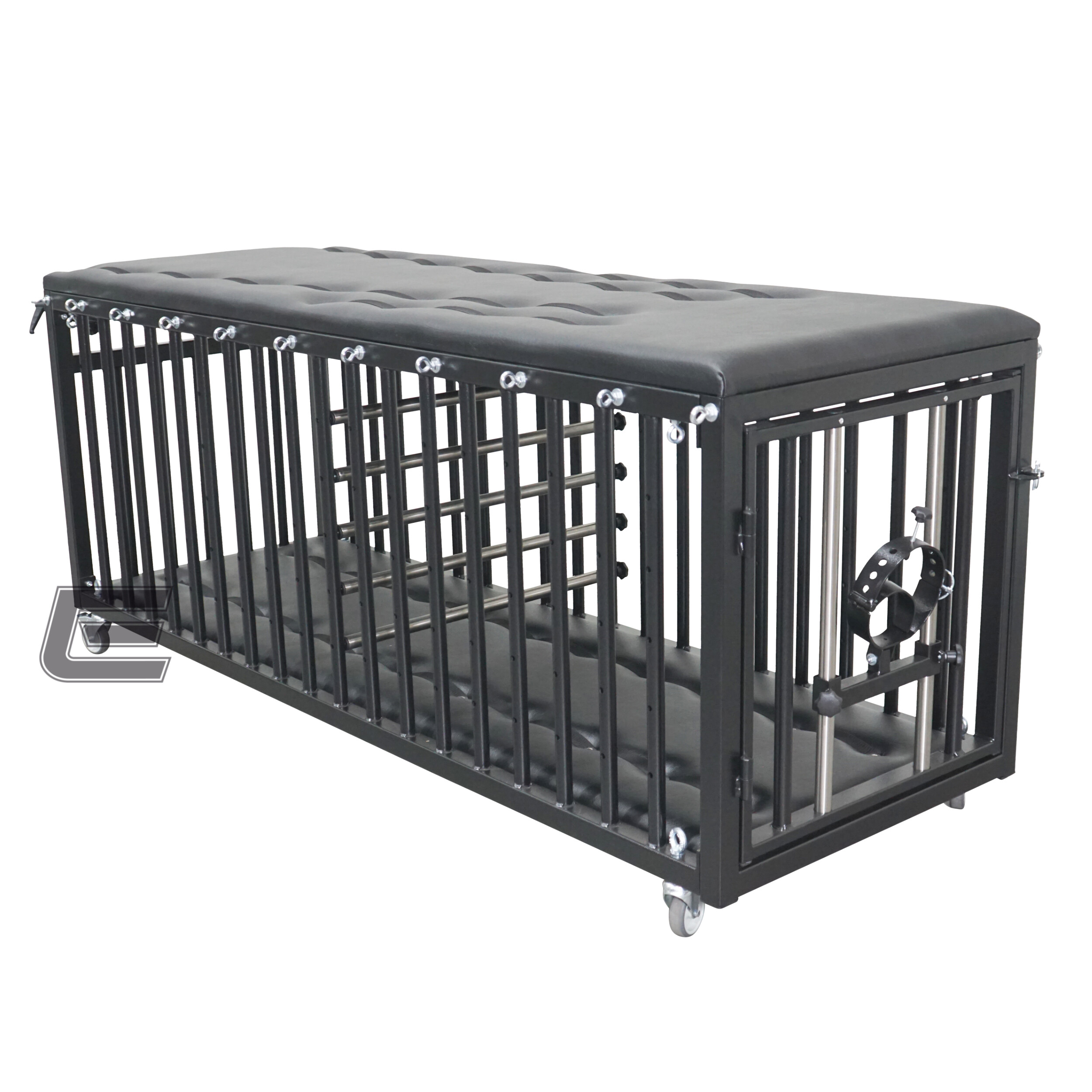 Curated visual reference: Curated Divided Cage Stainless Steel Exercise Tow Gallery View 42