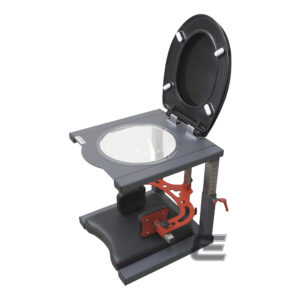 kompakter Toilettenstuhl