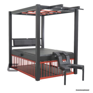 höhenverstellbares Strafbock Modul für Stahlbetten Aufnahme 40x40